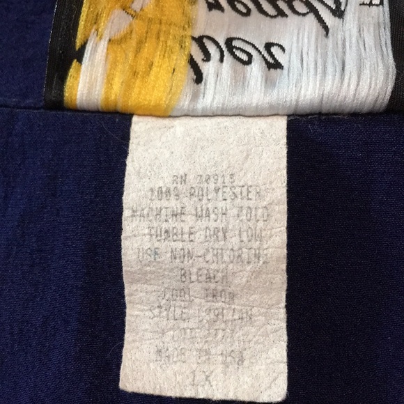 VTG JACKET COLOR BLOCK SILVER THREADS 1X WINDBREAKER - Picture 4 of 11